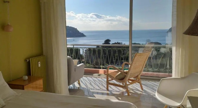 Vue mer exceptionnelle entre Nice et Monaco