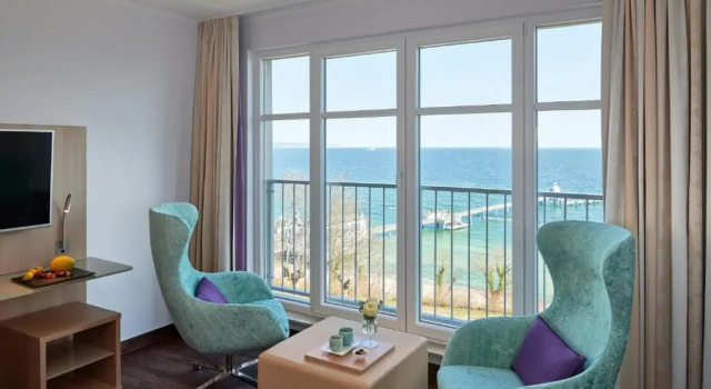 Двухместный номер Comfort с видом на море Hotel Seeschloss