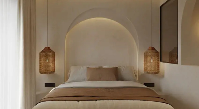 Двухместный номер Deluxe с балконом и с видом на море néreya luxury rooms