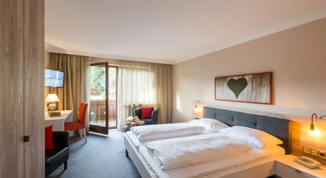 Двухместный номер Standard с балконом Hotel Burgfrieden