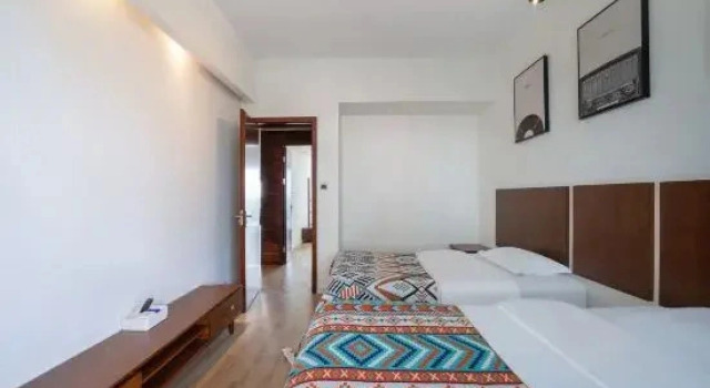 Люкс с 2 комнатами с видом на море Xinhai Sea View Swimming Pool Villa（Poly Jinchowan Store）