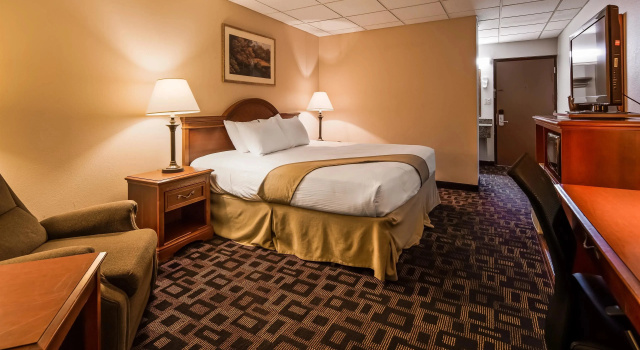 Standardowy dwuosobowy pokój Rodeway Inn McPherson East