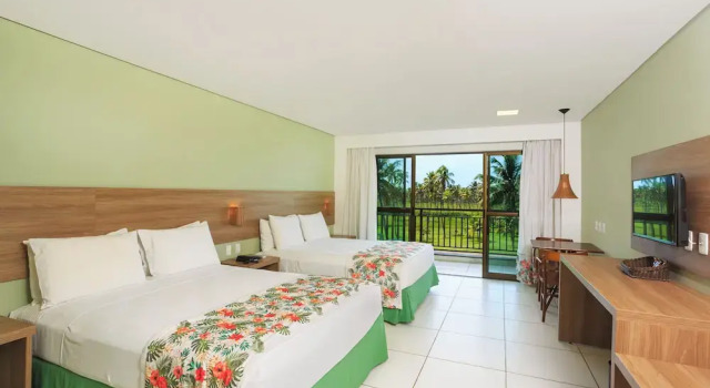 Четырёхместный номер Standard с балконом Vivá Porto de Galinhas Resort