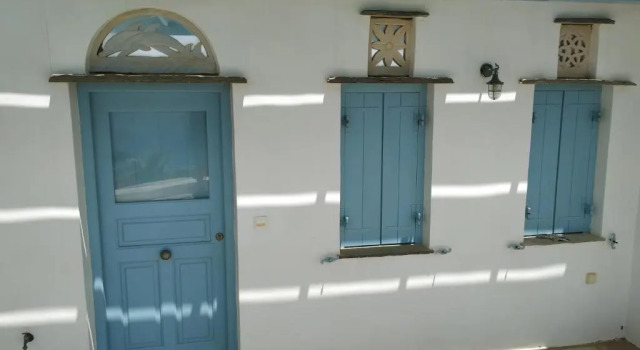 Коттедж c 1 комнатой с видом на море Villa Ioanna Tinos