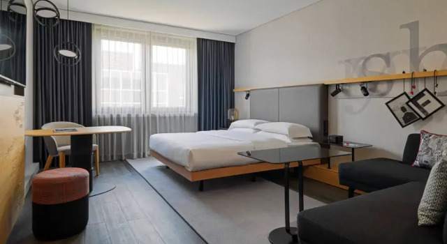 Номер Executive Frankfurt Airport Marriott Hotel