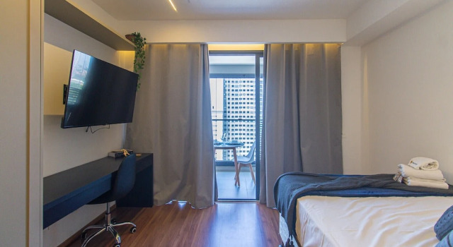 Студия Comfort Near Allianz Parque Sp-p1804b