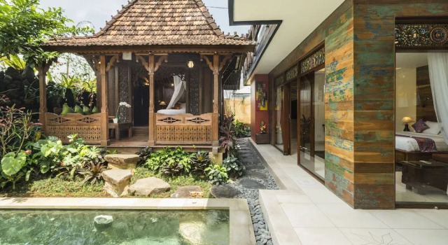 Villa Arya, Rezerwuj Hotel Hotele w Gianyar z basenem, Basen