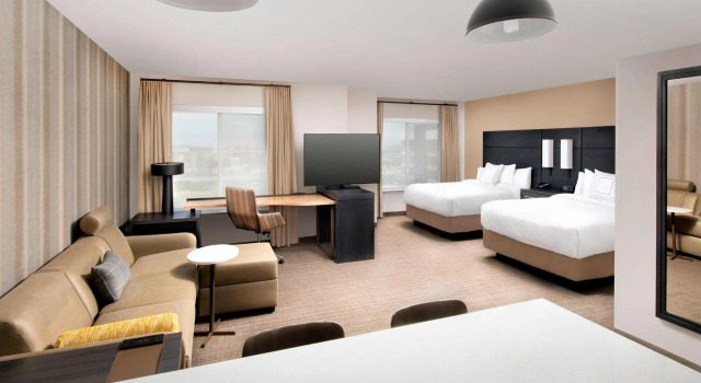 Четырёхместная студия Residence Inn by Marriott Denver Airport/Convention Center