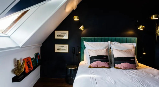 Номер Deluxe Hôtel - Restaurant Le Globe