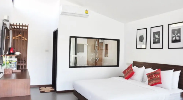 Двухместный номер Deluxe с балконом и с красивым видом из окна Family House Zen Boutique Resort