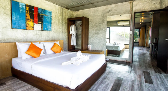 Люкс B2 Mahidol Boutique & Budget Hotel