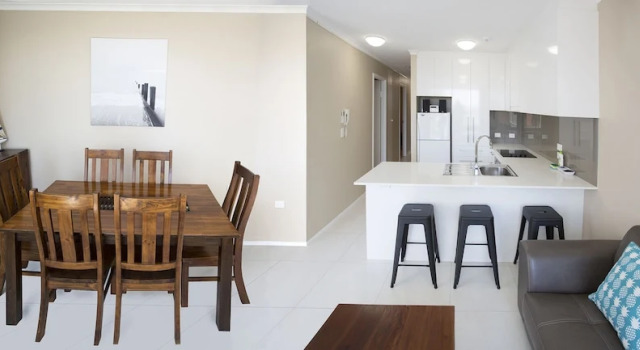 Апартаменты с 2 комнатами с балконом View Pacific Apartments