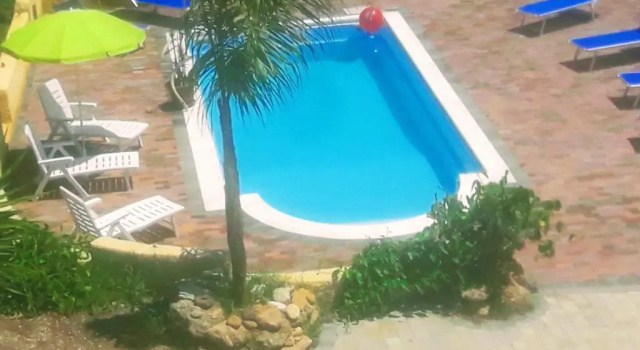 Номер Standard с видом на бассейн B&B Villa Sant'Antonio