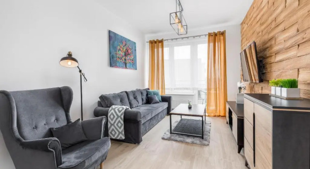 Przytulny apartament 65 w centrum Sczecina, Забронировать Апартаменты/квартира Щецин Западно-Поморское воеводство, рядом с Красная ратуша