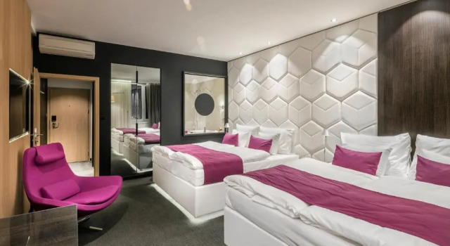 Четырёхместный номер Deluxe Pytloun Grand Hotel Imperial