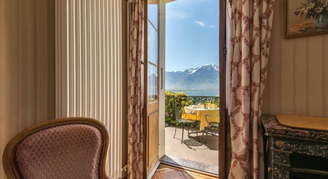 Двухместный номер Superior с видом на озеро Swiss Historic Hotel Masson