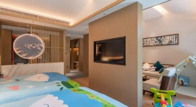Семейный люкс ChangXing DaTang Gong Cha HengLi Resort Hotel