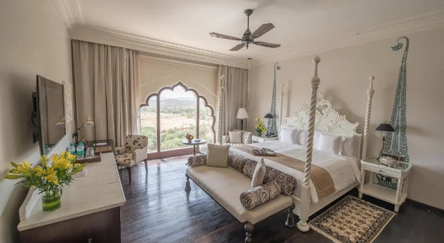 Двухместный номер Standard с красивым видом из окна Fairmont Jaipur