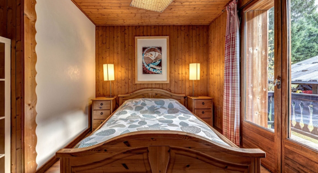 Двухместный номер Comfort с видом на горы Chalet Les Frenes