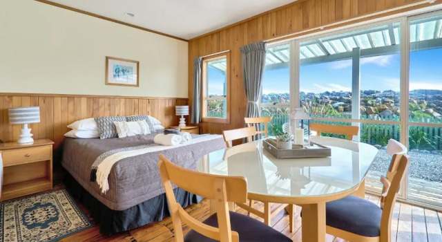Студия Superior Punakaiki Beachfront Motels