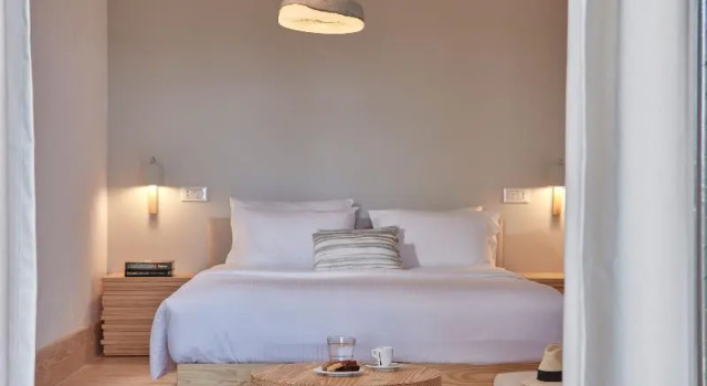 Двухместный номер Standard с балконом и с видом на море Elounda Palm Hotel & Suites