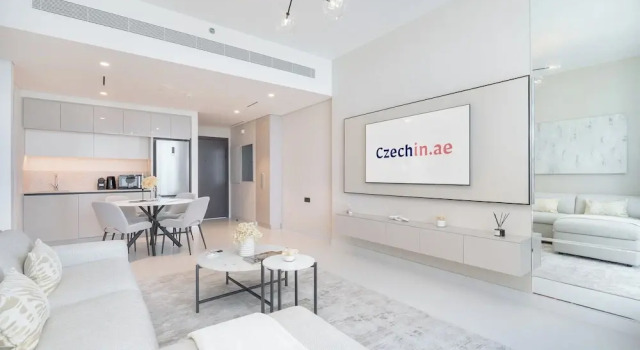Апартаменты Luxury Czechin Brand New BeachFront Palm View