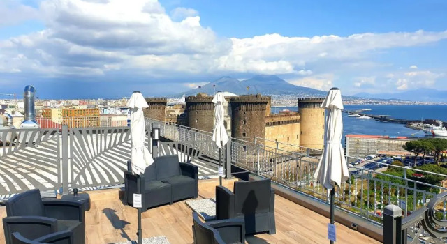 Standard Doppel Zimmer mit Balkon und mit Meerblick B&B Musica e Mare