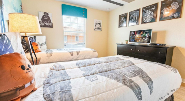 Paradise Palms Resort 4br/3ba Townhome With Splash Pool & Themed Bedrooms