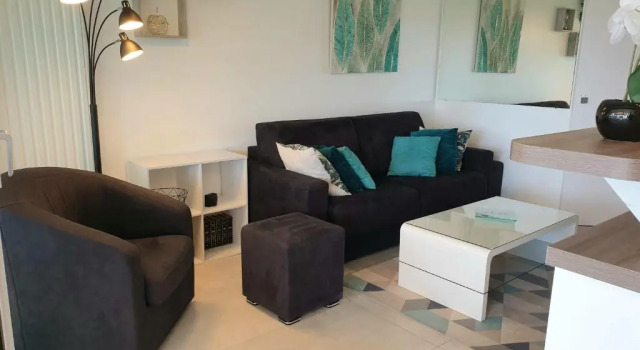 Garden and beach sea view apartment Cannes, Забронировать Апартаменты/квартира Канны Приморские Альпы