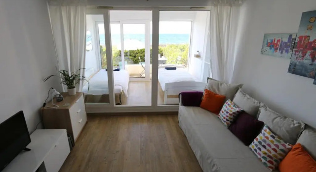 Hendaye Beach Studio, front de mer avec parking privé, Забронировать Апартаменты/квартира Апартаменты Андай, рядом с Plage des Deux Jumeaux, Апартаменты/квартира