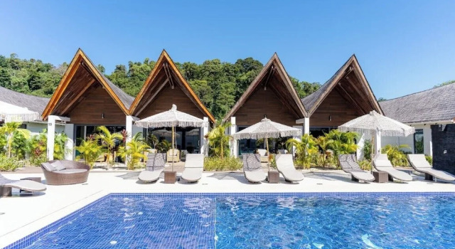 Апартаменты с видом на бассейн Golden Beach Resort