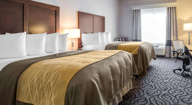 Четырёхместный номер Standard Comfort Inn & Suites Lovington