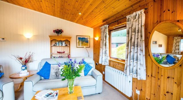 Шале Raven Lodge with beautiful views of Loch Dochart