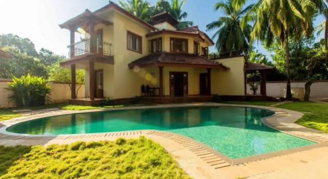 Villa Coconut Paradise, Book Villa Sommerhuse i Pernem, Hytte