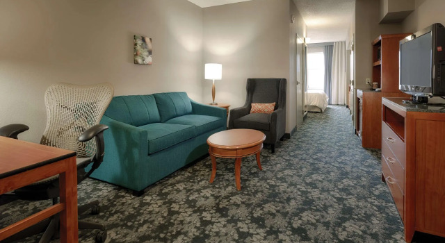 Двухместный люкс c 1 комнатой Hilton Garden Inn Cleveland/Twinsburg