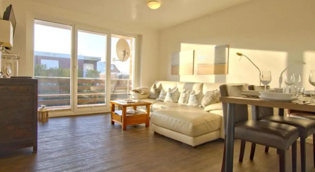 Апартаменты Robby 6 - Strandnahe, ruhige Ferienwohnung mit Balkon