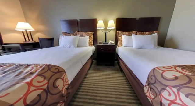 Standardowy czteroosobowy pokój Econo Lodge