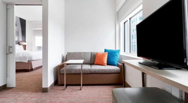 Двухместный люкс c 1 комнатой Residence Inn by Marriott Wilmington Downtown