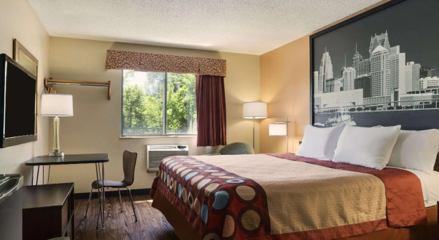 Двухместный номер Standard Super 8 by Wyndham Taylor/Detroit Area