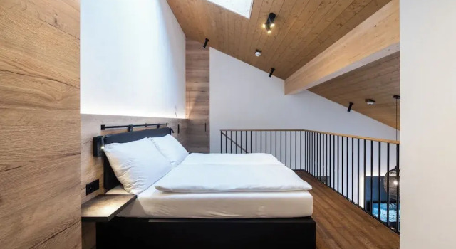 Habitación Estándar con balcón y con vista panorámica Hotel Krone Churwalden 3 Sterne Superior