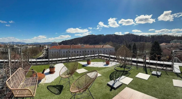 Апартаменты Skyline Penthouse Retreat Luxury in Ljubljana