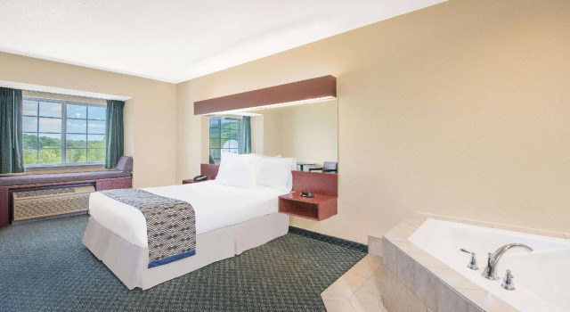 Двухместный люкс Deluxe Microtel Inn & Suites by Wyndham Hamburg