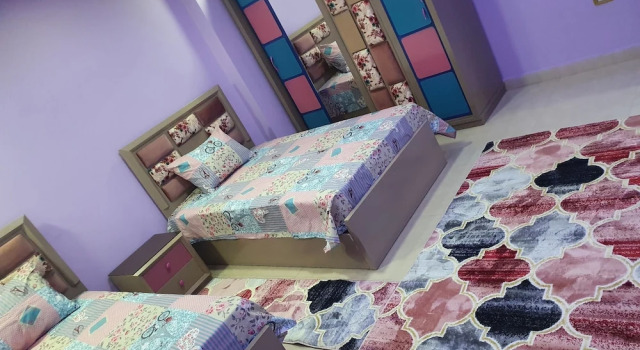 Lovely 3-bed Pyramids Viewapartment in Kafr Nassar, Rezervovat Apartmán Gíza 