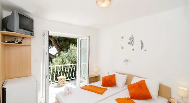 Двухместный номер Comfort с балконом и с видом на море Guest House Daniela