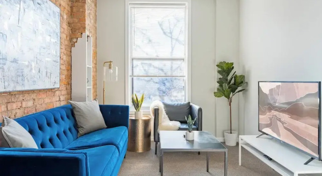 Апартаменты Classic 1BR Apt in Lincoln Park - Lincoln 3E