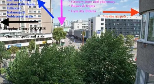 Rävala Boulevard Apartment, Rezervovat Apartmán Hotely v Harjumaa s parkováním, Parkování