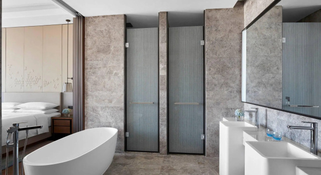 Двухместный клубный люкс Executive Wenzhou Airport Marriott Hotel