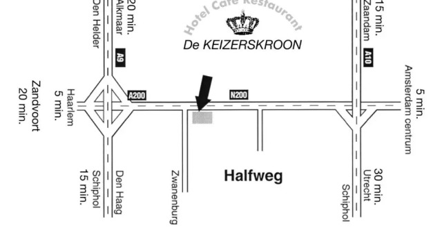 Номер Standard Hotel de Keizerskroon Amsterdam-Schiphol-Halfweg