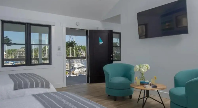 Двухместный номер Deluxe с видом на гавань Inn at Haven Harbour