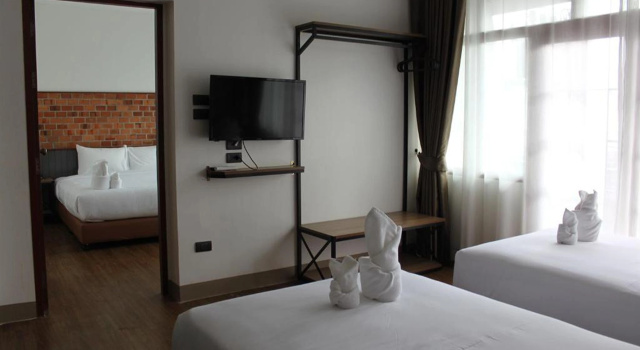 Семейный номер Standard с видом на город The Old City Wall Inn